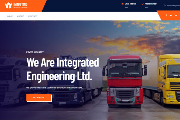 大氣寬屏響應(yīng)式工業(yè)生產(chǎn)企業(yè)網(wǎng)站模板